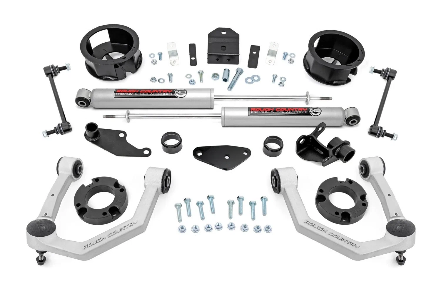 Rough Country 3.5 Inch Lift Kit - Toyota 4Runner 4WD (2025) - 77030